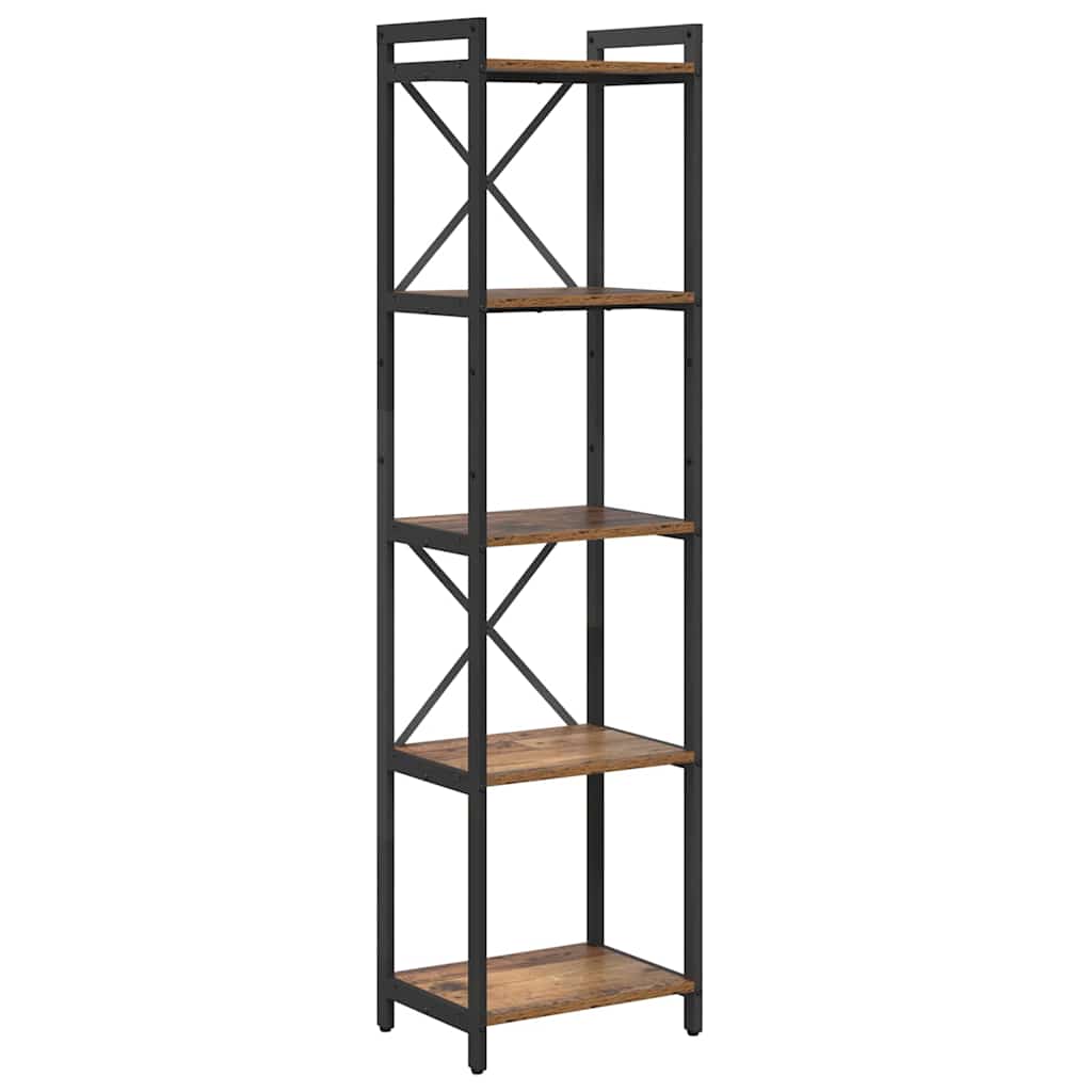 Bücherregal Altholz 40 x 30 x 153 cm Holzwerkstoff