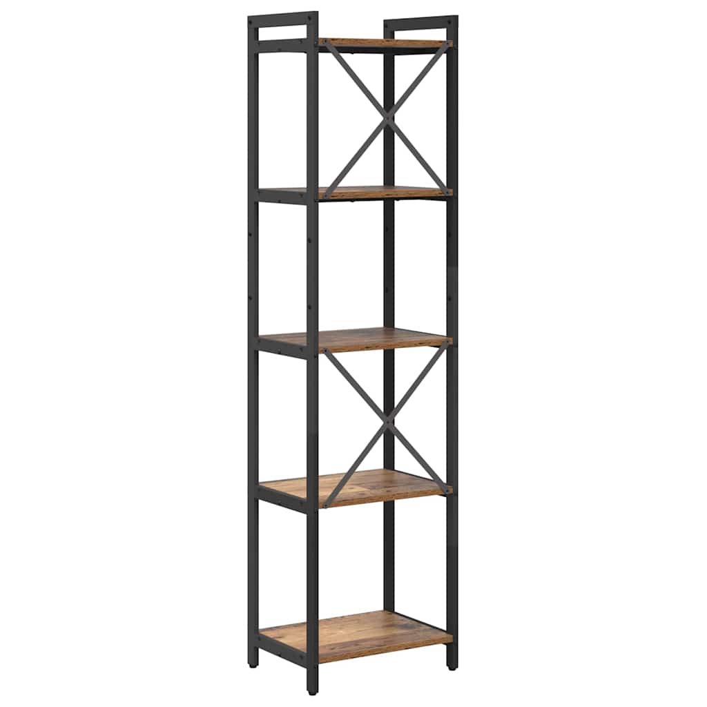 Bücherregal Altholz 40 x 30 x 153 cm Holzwerkstoff