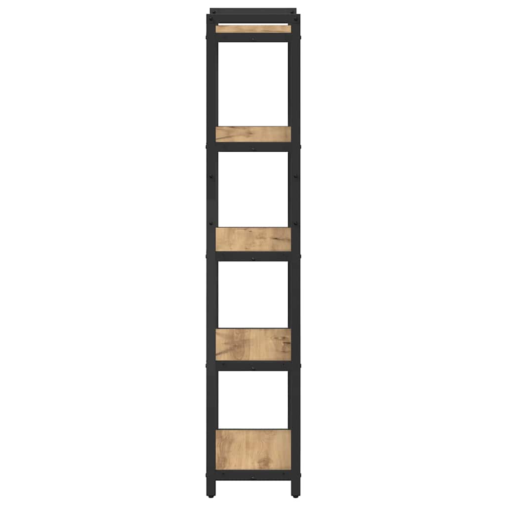 Bücherregal Artisan-Eiche 40 x 30 x 153 cm Holzwerkstoff