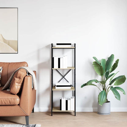 Bücherregal Sonoma-Eiche 40 x 30 x 118 cm Holzwerkstoff