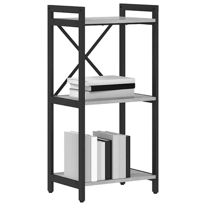 Bücherregal Grau Sonoma 40 x 30 x 83 cm Holzwerkstoff