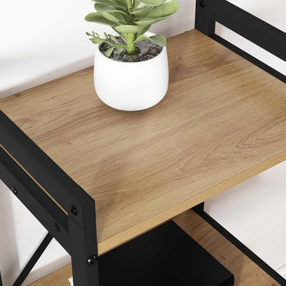 Bücherregal Artisan-Eiche 40 x 30 x 83 cm Holzwerkstoff