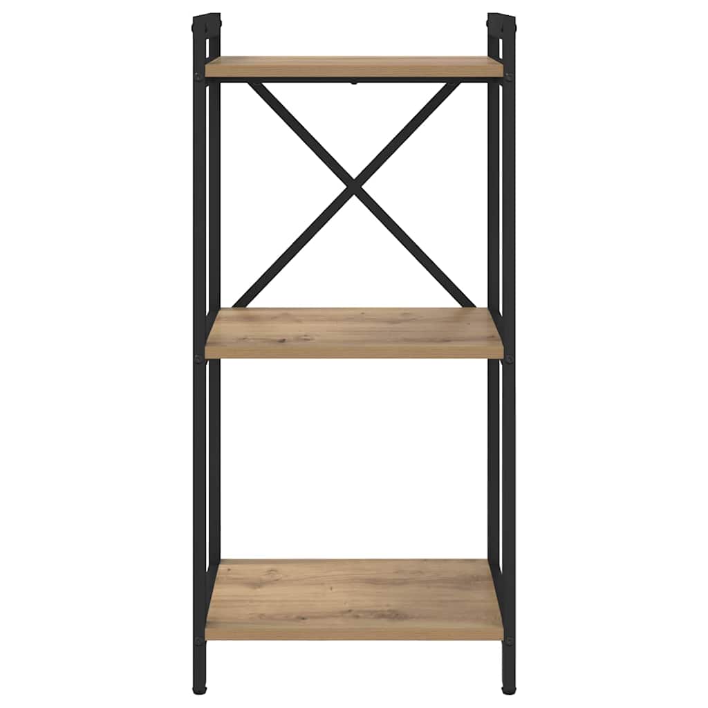 Bücherregal Artisan-Eiche 40 x 30 x 83 cm Holzwerkstoff