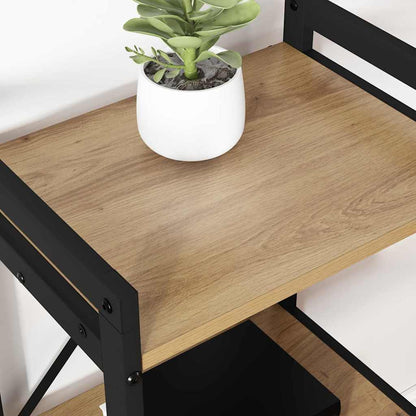 Bücherregal Artisan-Eiche 40 x 30 x 48,5 cm Holzwerkstoff