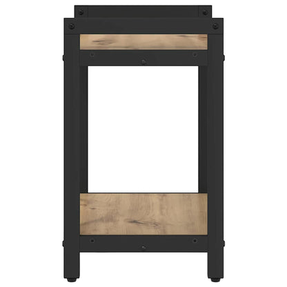 Bücherregal Artisan-Eiche 40 x 30 x 48,5 cm Holzwerkstoff