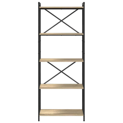 Bücherregal Sonoma-Eiche 60 x 30 x 153 cm Holzwerkstoff