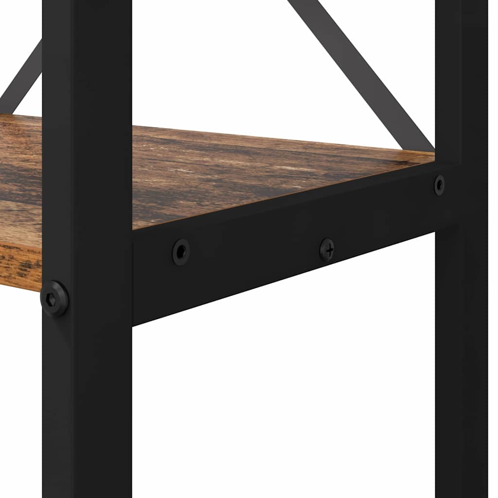 Bücherregal Altholz 60 x 30 x 118 cm Holzwerkstoff