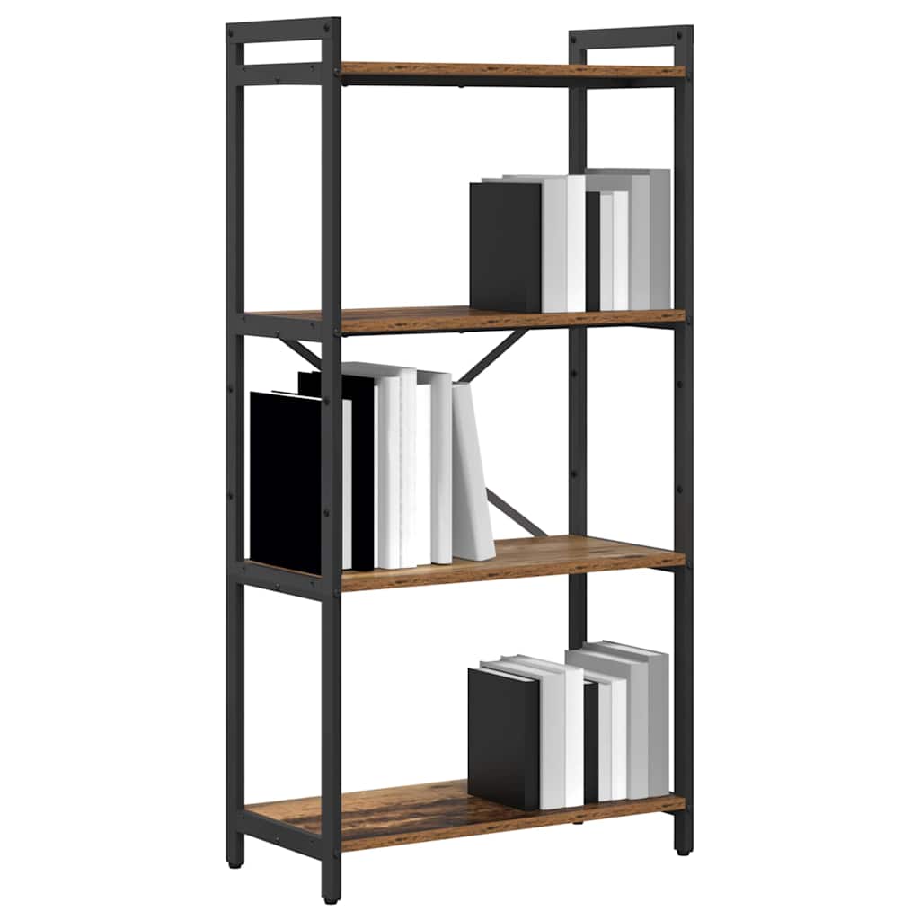 Bücherregal Altholz 60 x 30 x 118 cm Holzwerkstoff