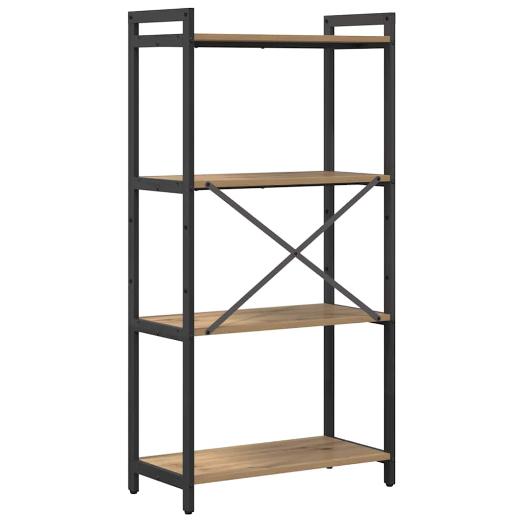 Bücherregal Artisan-Eiche 60 x 30 x 118 cm Holzwerkstoff