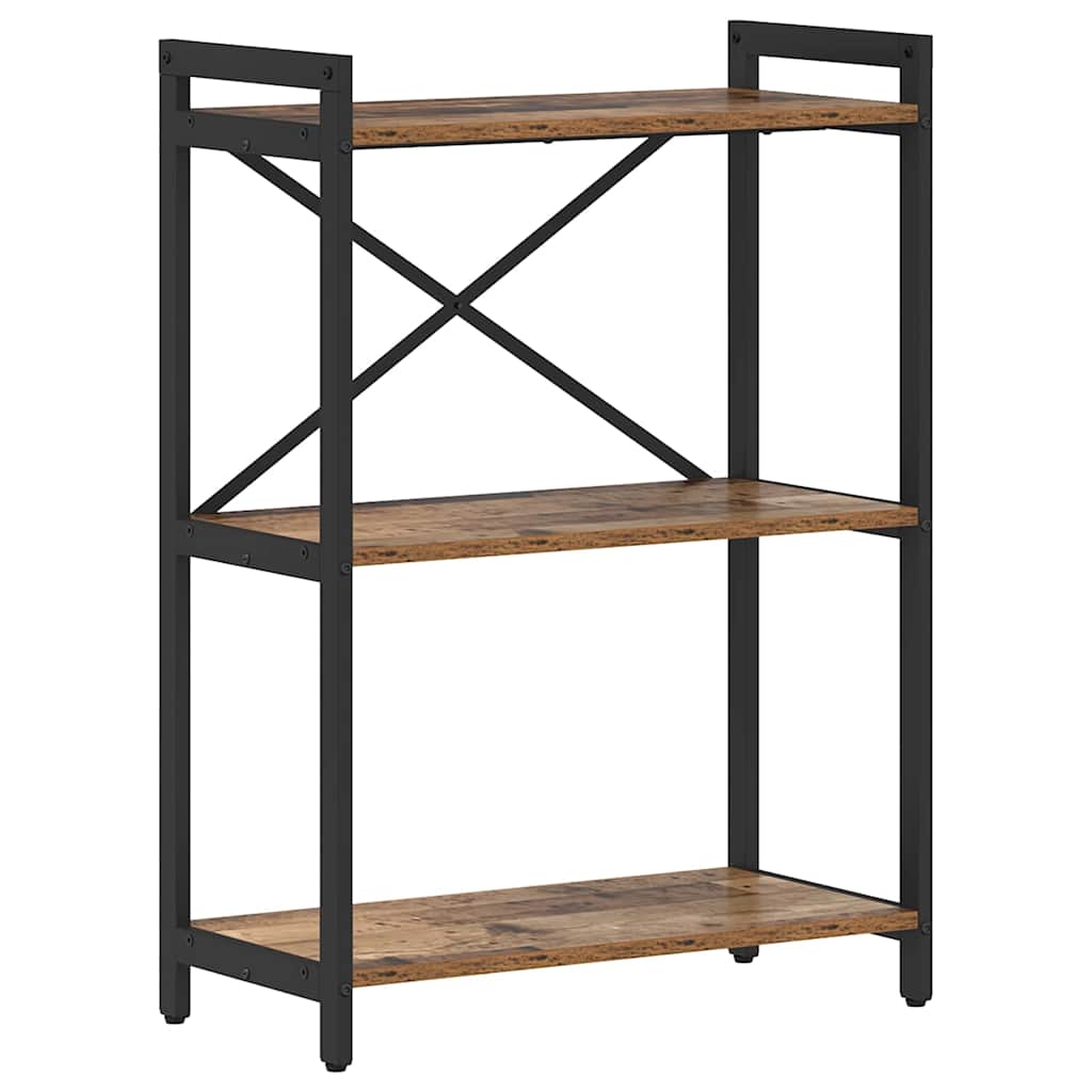 Bücherregal Altholz 60 x 30 x 83 cm Holzwerkstoff