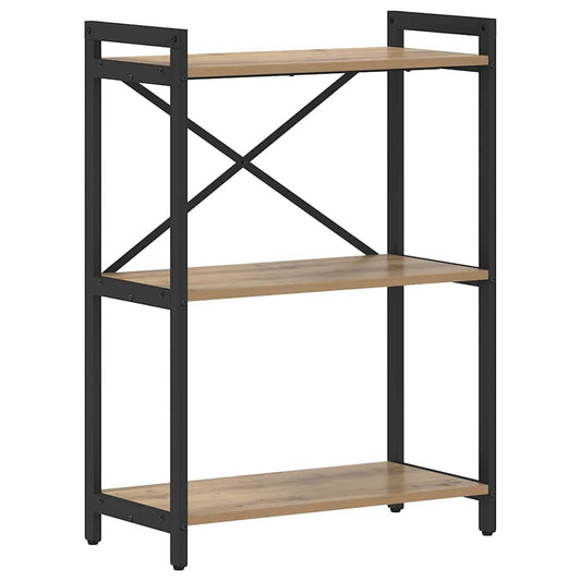 Bücherregal Artisan-Eiche 60 x 30 x 83 cm Holzwerkstoff