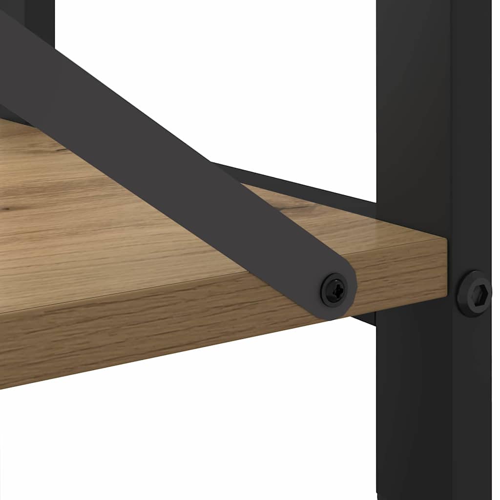 Bücherregal Artisan-Eiche 60 x 30 x 48,5 cm Holzwerkstoff