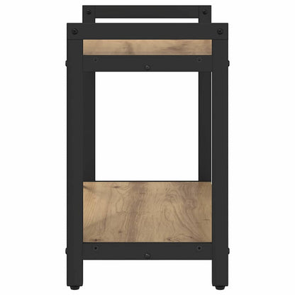 Bücherregal Artisan-Eiche 60 x 30 x 48,5 cm Holzwerkstoff