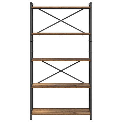 Bücherregal Altholz 80 x 30 x 153 cm Holzwerkstoff