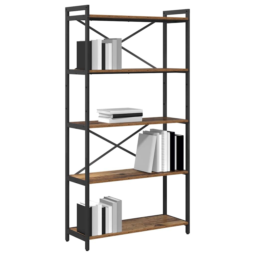 Bücherregal Altholz 80 x 30 x 153 cm Holzwerkstoff