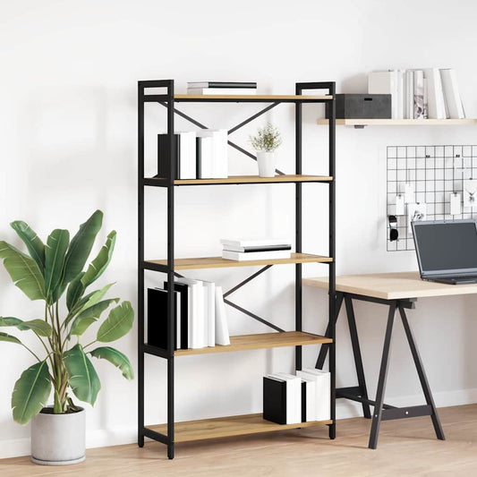 Bücherregal Artisan-Eiche 80 x 30 x 153 cm Holzwerkstoff