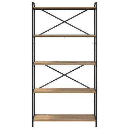 Bücherregal Artisan-Eiche 80 x 30 x 153 cm Holzwerkstoff