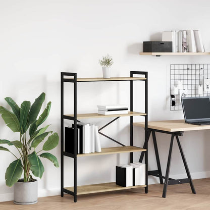 Bücherregal Sonoma-Eiche 80 x 30 x 118 cm Holzwerkstoff