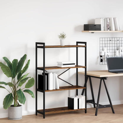 Bücherregal Altholz 80 x 30 x 118 cm Holzwerkstoff