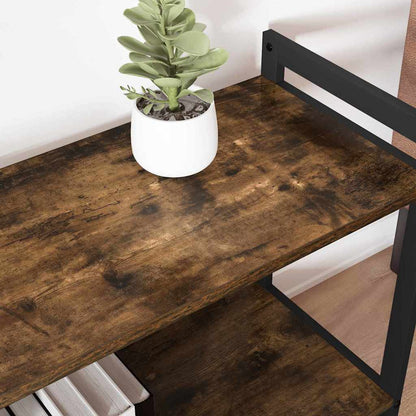 Bücherregal Räuchereiche 80 x 30 x 83 cm Holzwerkstoff