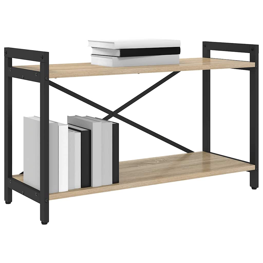 Bücherregal Sonoma-Eiche 80 x 30 x 48,5 cm Holzwerkstoff