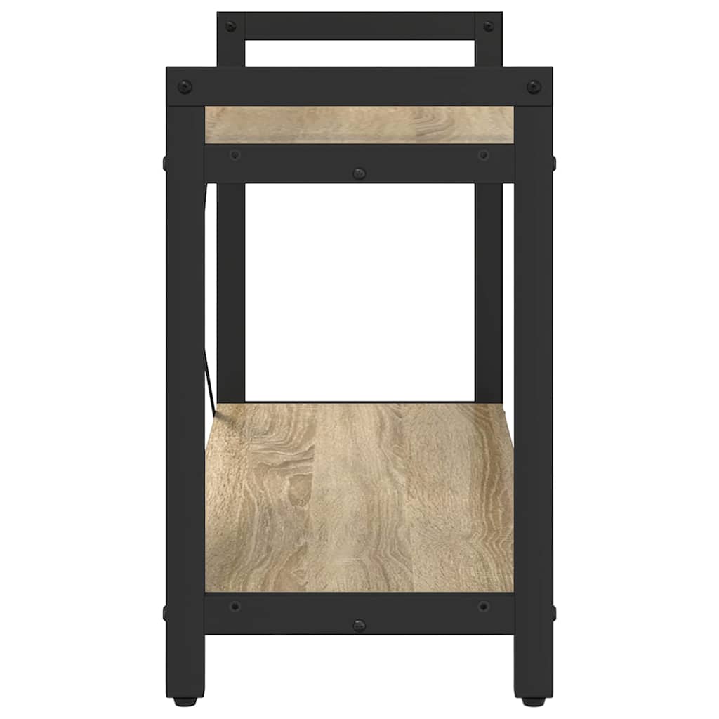 Bücherregal Sonoma-Eiche 80 x 30 x 48,5 cm Holzwerkstoff