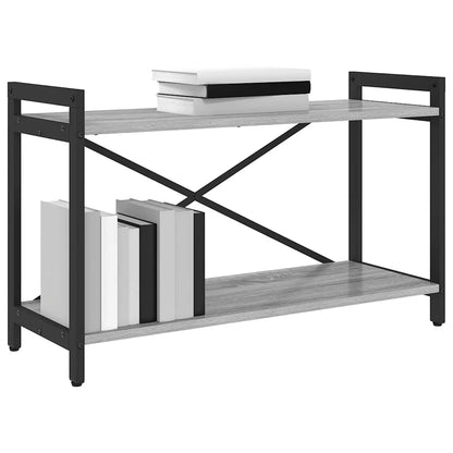 Bücherregal Grau Sonoma 80 x 30 x 48,5 cm Holzwerkstoff