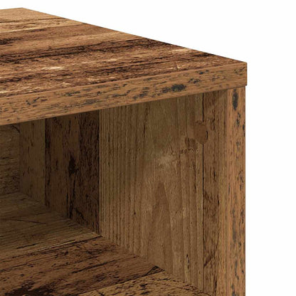 Nachttisch Altholz 40 x 40 x 30 cm Holzwerkstoff