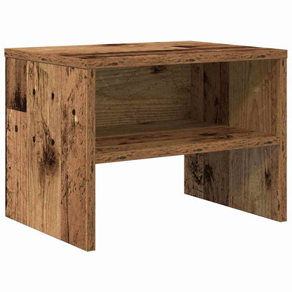 Nachttisch Altholz 40 x 40 x 30 cm Holzwerkstoff