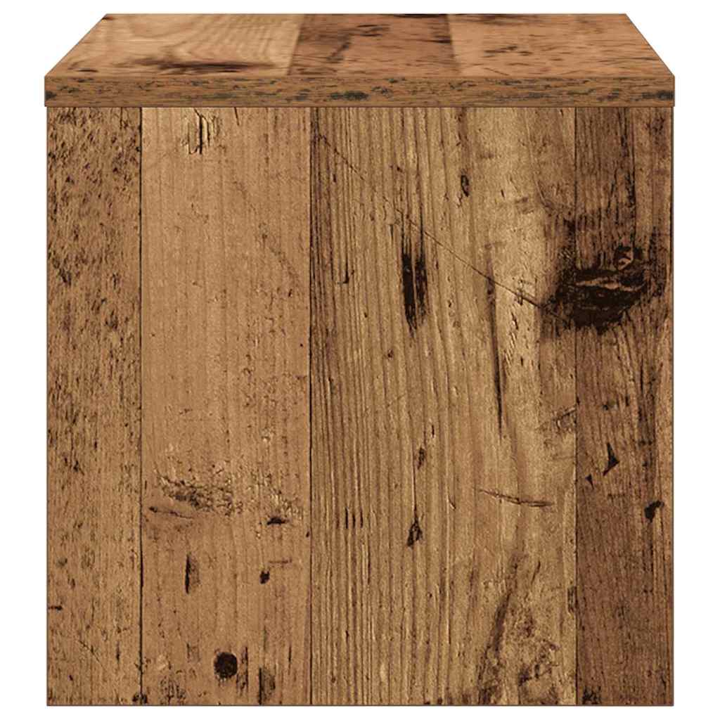 Nachttisch Altholz 40 x 40 x 30 cm Holzwerkstoff