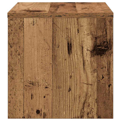 Nachttisch Altholz 40 x 40 x 30 cm Holzwerkstoff