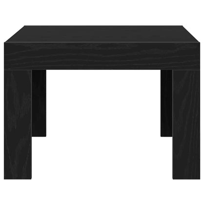 Couchtisch Schwarz Eichen-Optik 50 x 50 x 35 cm Holzwerkstoff