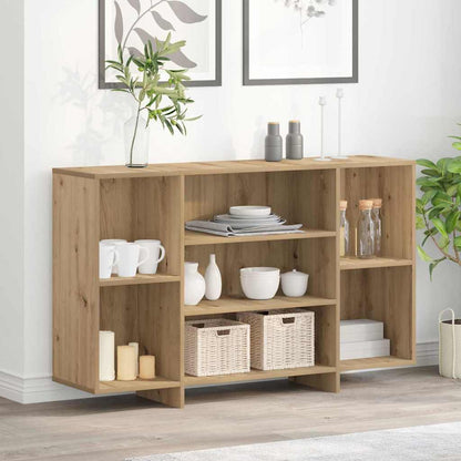 Sideboard Artisan-Eiche 120 x 30 x 75 cm Holzwerkstoff