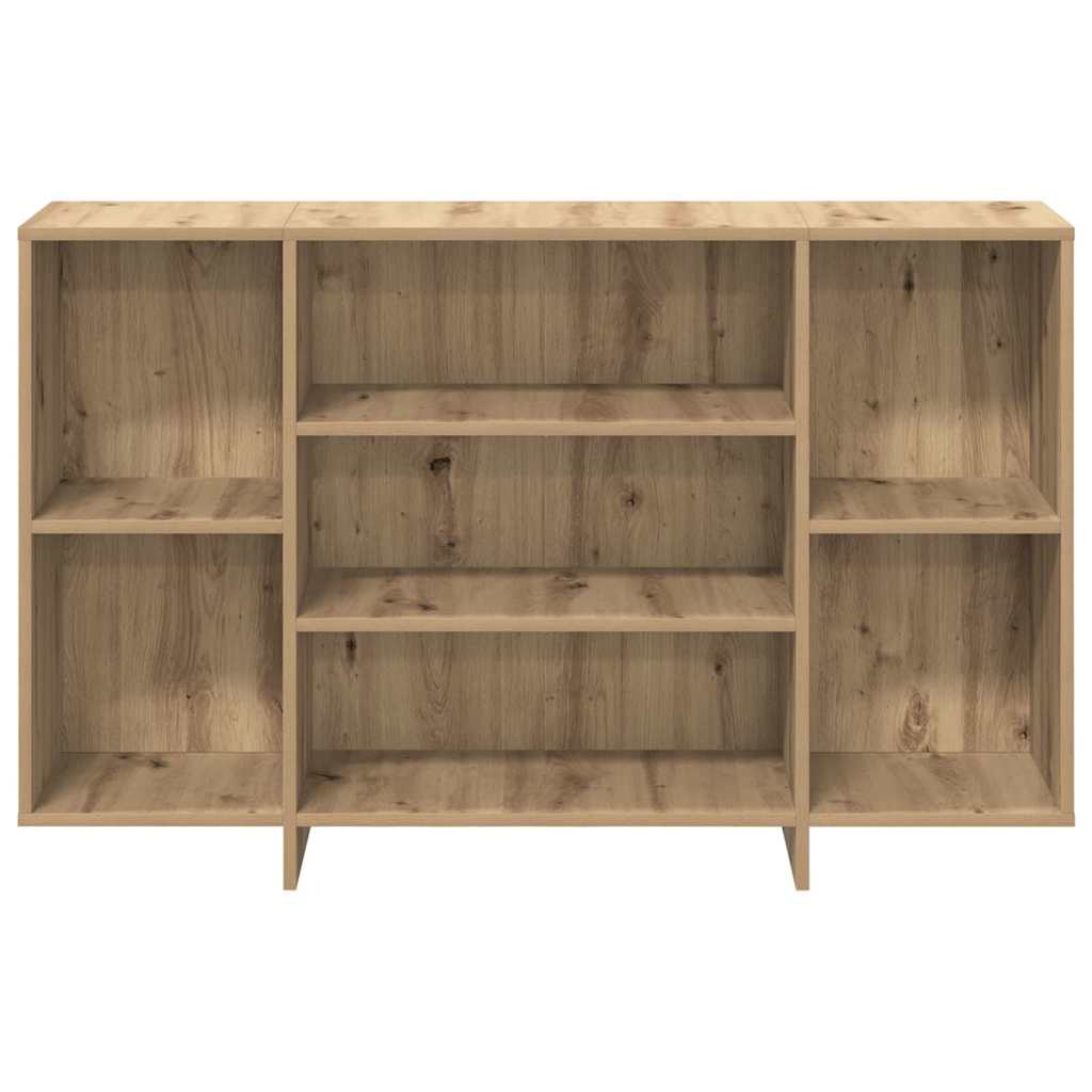 Sideboard Artisan-Eiche 120 x 30 x 75 cm Holzwerkstoff
