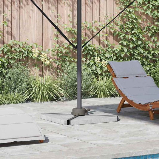 Sonnenschirmständer Silber 23 x 14 x 6 cm