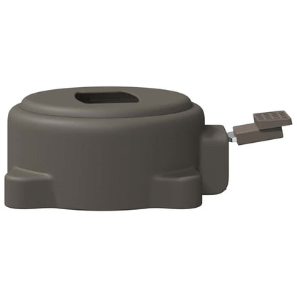 Sonnenschirmständer Silber 23 x 14 x 6 cm