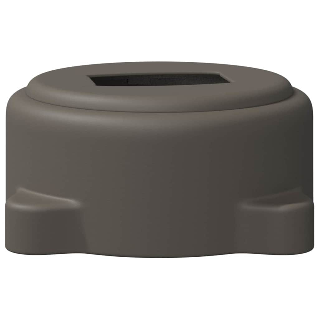 Sonnenschirmständer Silber 23 x 14 x 6 cm