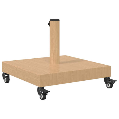 Sonnenschirmständer für den Außenbereich Helles Holz