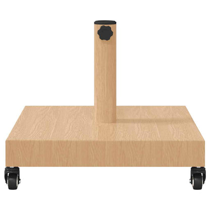 Sonnenschirmständer für den Außenbereich Helles Holz