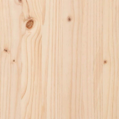 Bodenbettgestell mit Speicher Braun 100 x 210 cm Holz