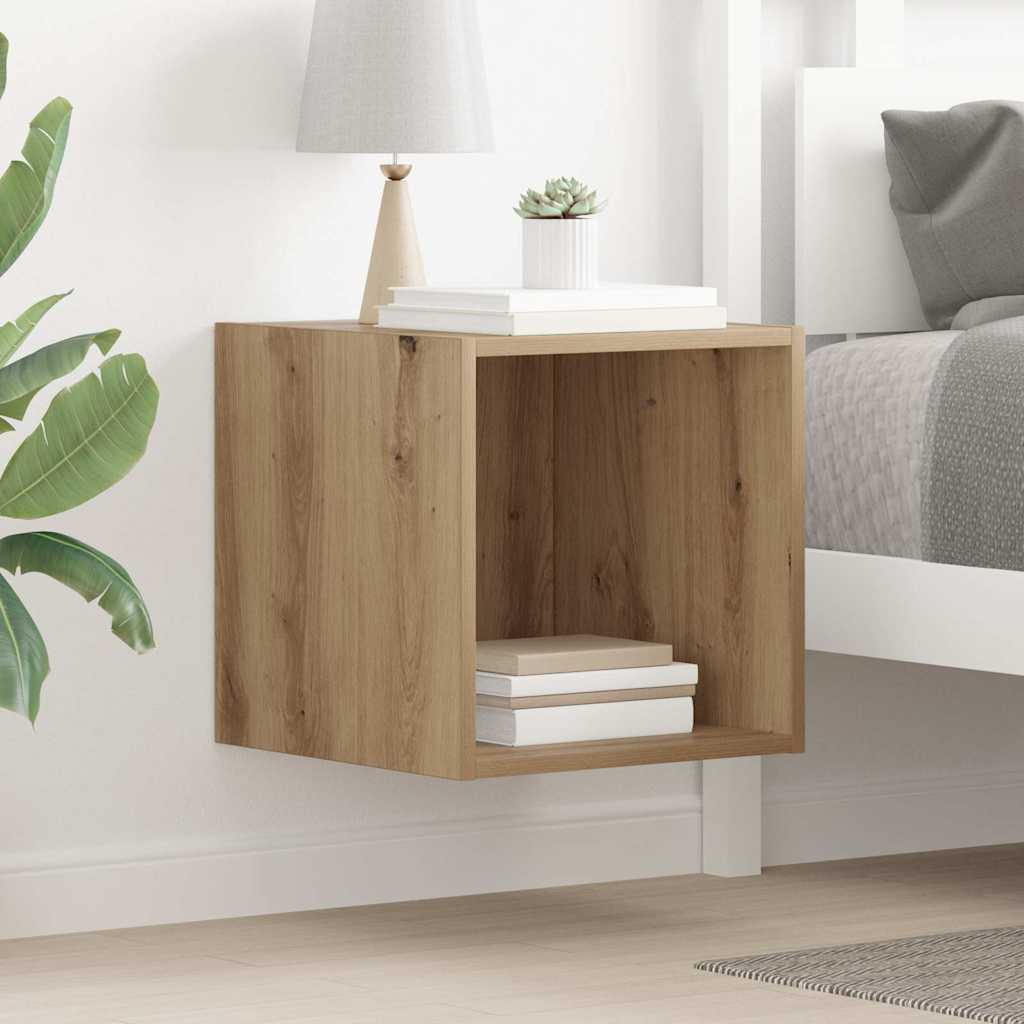 Wandschrank Artisan-Eiche 37 x 37 x 37 cm Holzwerkstoff