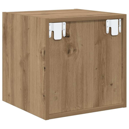 Wandschrank 2 pcs Artisan-Eiche 37 x 37 x 37 cm Holzwerkstoff