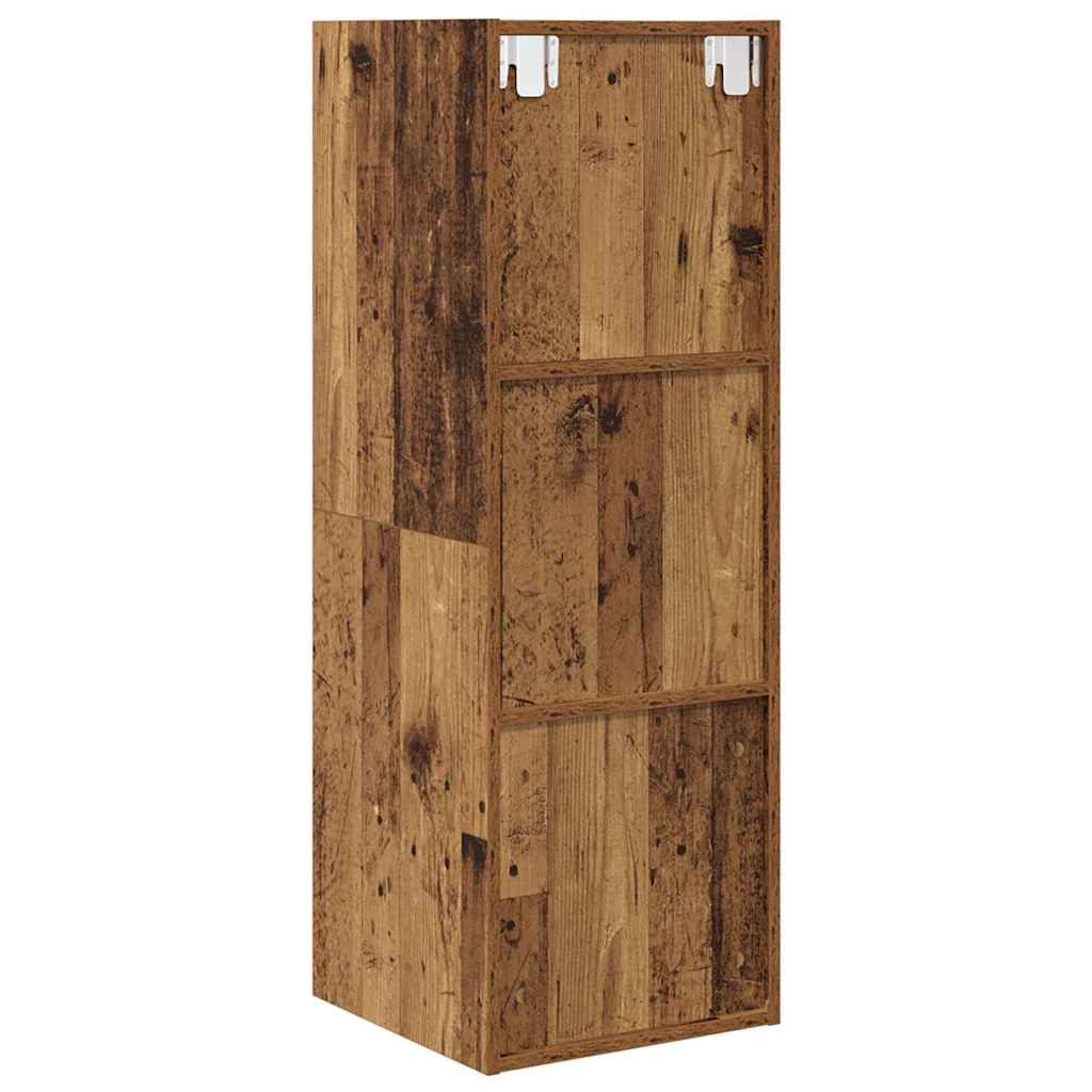 TV-Schrankset Altholz 37 x 37 x 107 cm Holzwerkstoff