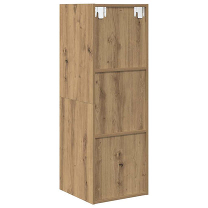 TV-Schrankset Artisan-Eiche 37 x 37 x 107 cm Holzwerkstoff