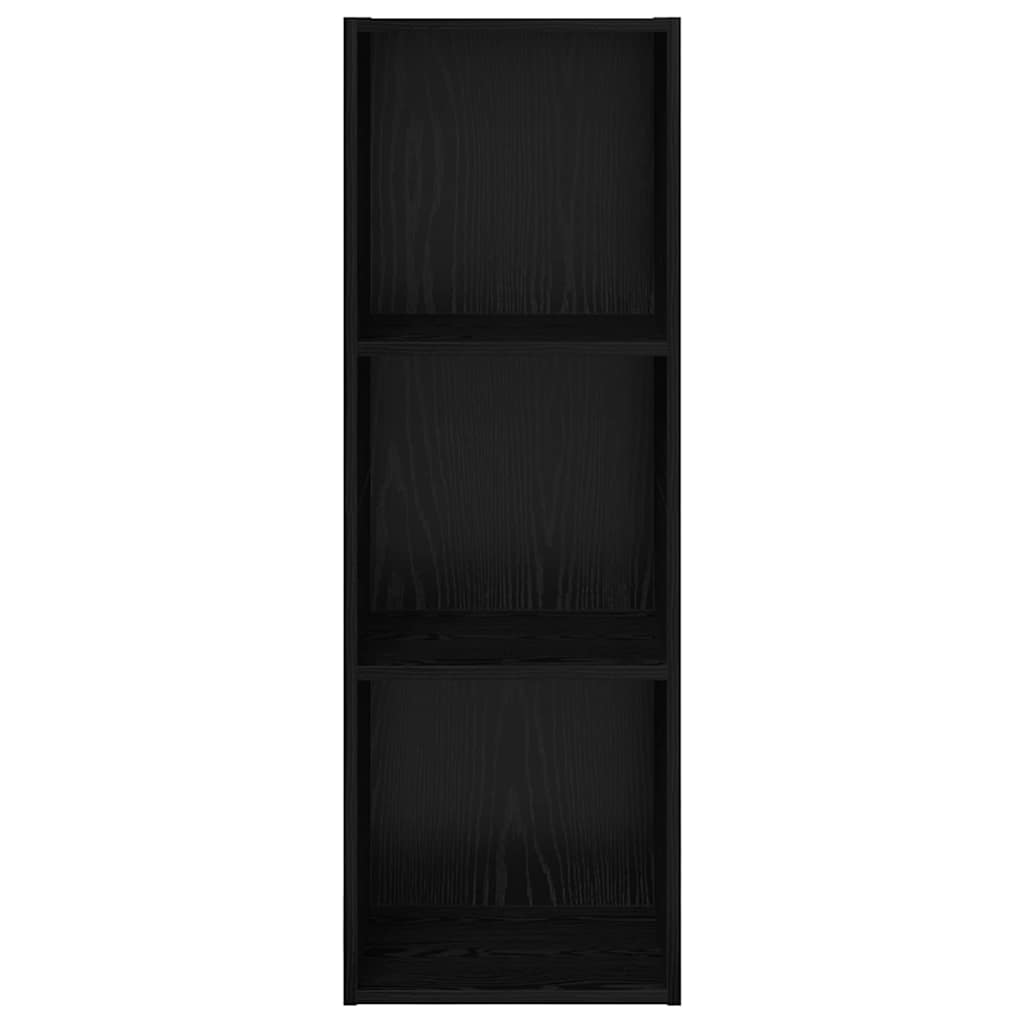 TV-Schrankset Schwarz Eichen-Optik 37 x 37 x 107 cm