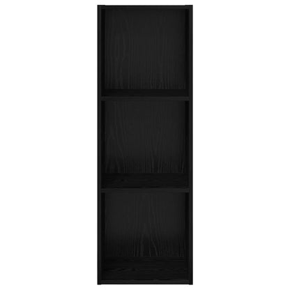 TV-Schrankset Schwarz Eichen-Optik 37 x 37 x 107 cm