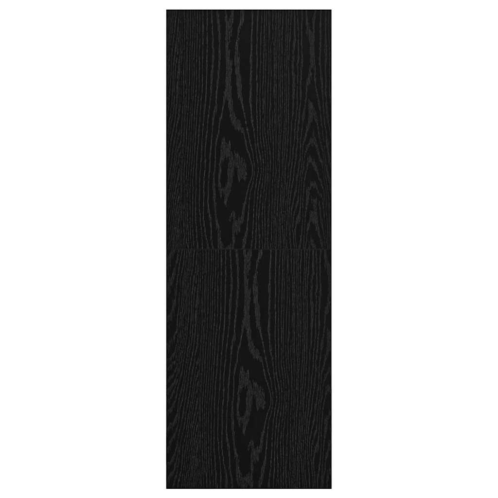 TV-Schrankset Schwarz Eichen-Optik 37 x 37 x 107 cm