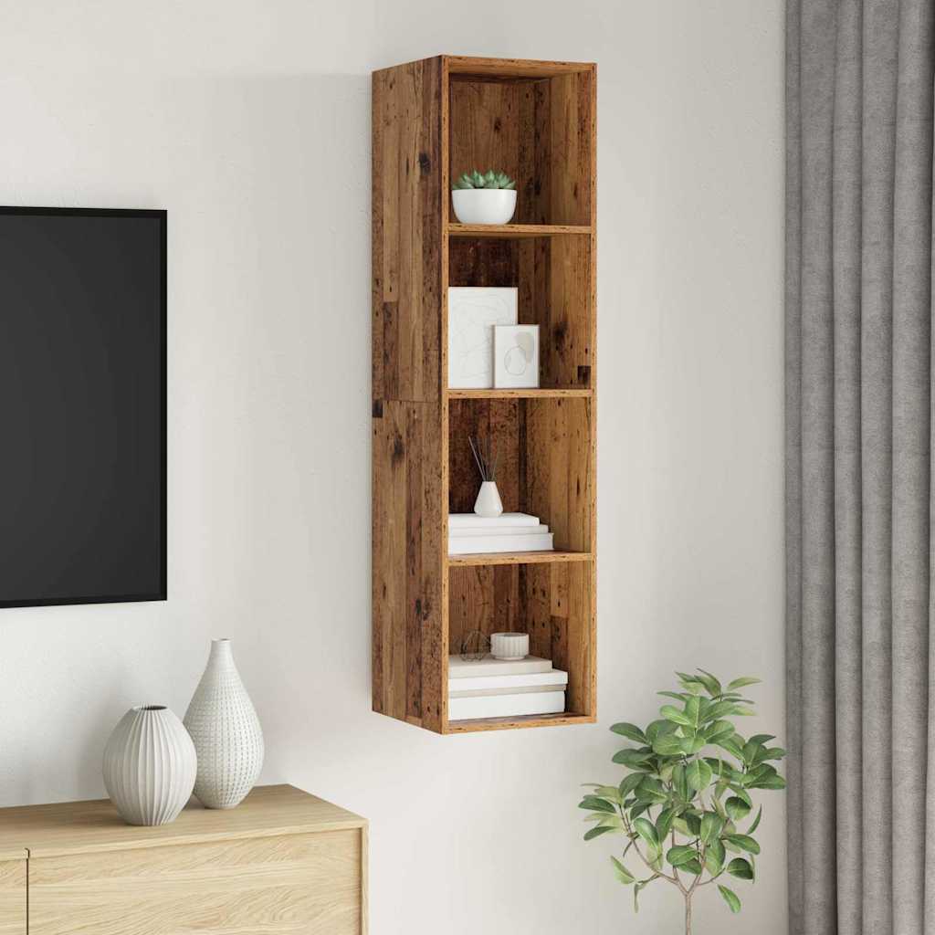 TV-Schrankset Altholz 37 x 37 x 142,5 cm Holzwerkstoff