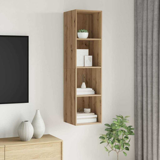 TV-Schrankset Artisan-Eiche 37 x 37 x 142,5 cm Holzwerkstoff
