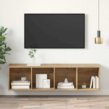 TV-Schrankset Artisan-Eiche 37 x 37 x 142,5 cm Holzwerkstoff